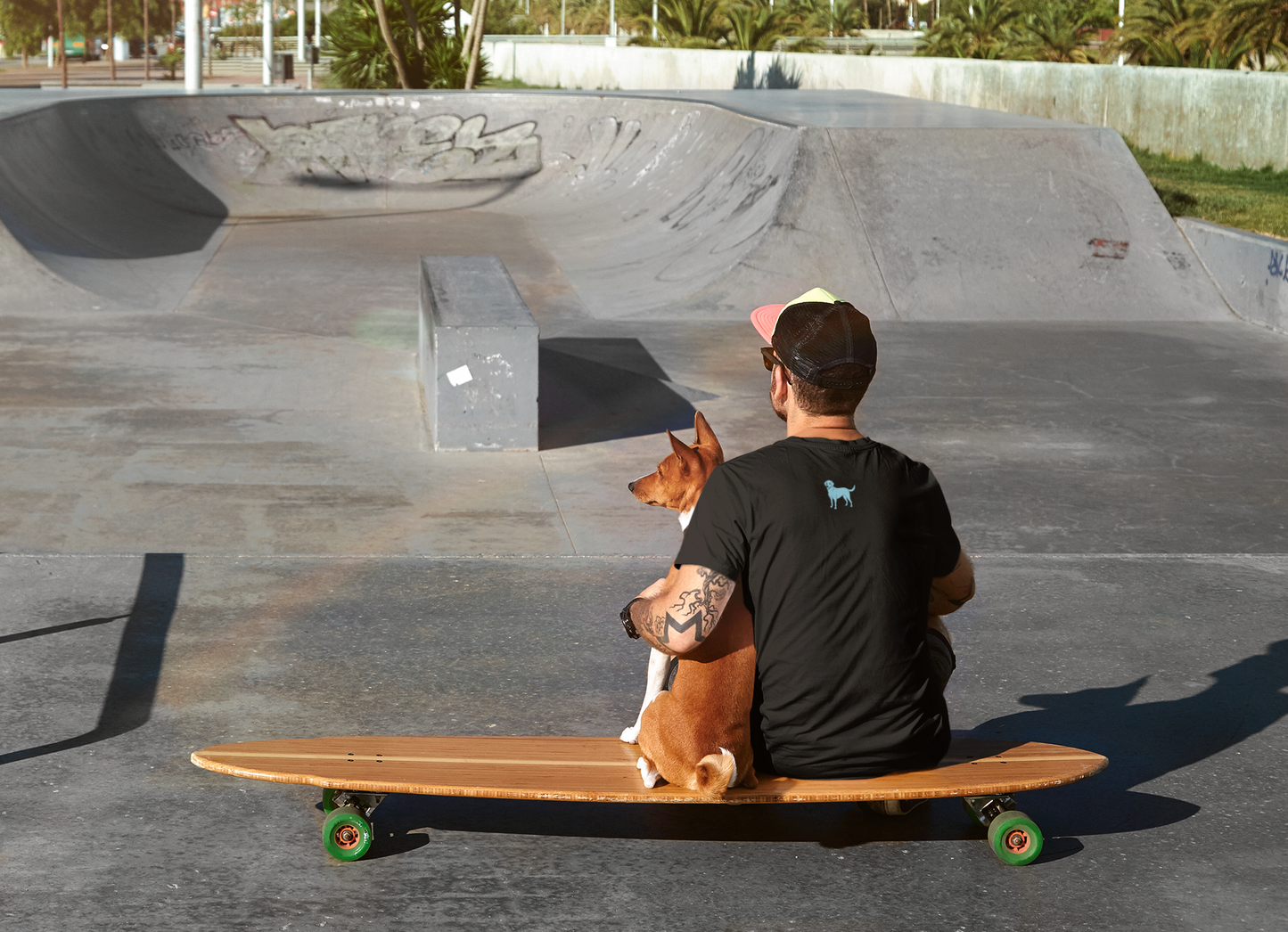 Dogwalk-01, Mens Tee